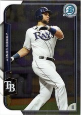 2015 Bowman Chrome #7 James Loney Tampa Bay Rays