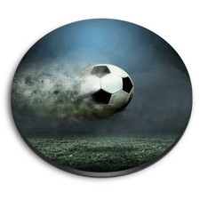 Round MDF Magnets - Football Blast Boys Girls Game #21919