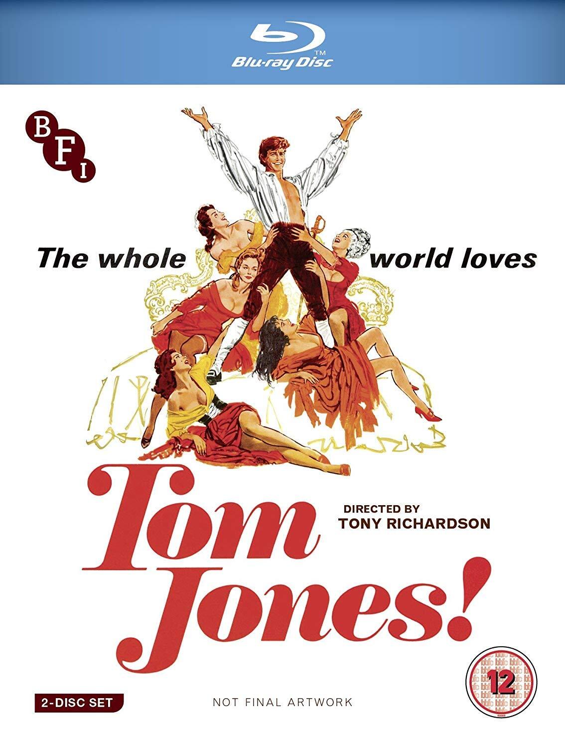 Tom Jones (Blu-ray) Albert Finney Susannah York Joan Greenwood