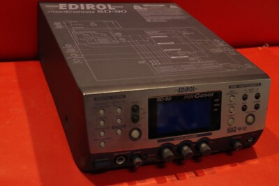 USED Roland Edirol SD-90 Studio Canvas MIDI Sound Module Interface