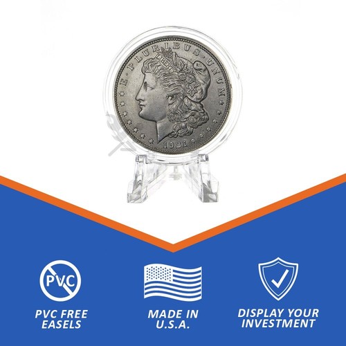 OnFireGuy Coin Easels 10pcs Small Coin Display Stand Easels for Coin