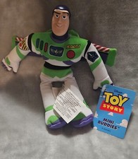 BUZZ Lightyear - Hard Face - Thinkway - In Hand In Oz ~ HTF Toy Story Bean Bag