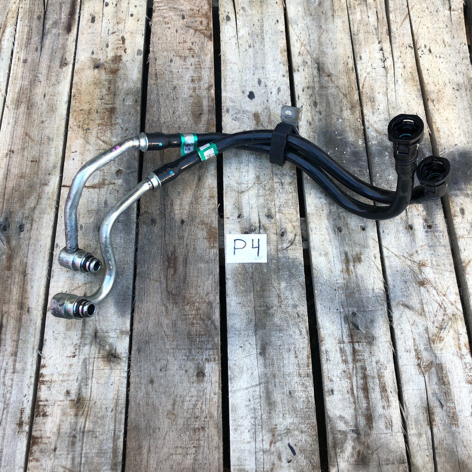 2014 - 2017 Maserati Ghibli 3.0L Transmission Oil Coolant Line Hose OEM