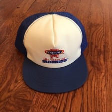 RARE Vintage Colonial Bread Ironkids Embroidered Snapback Hat Cap USA Made