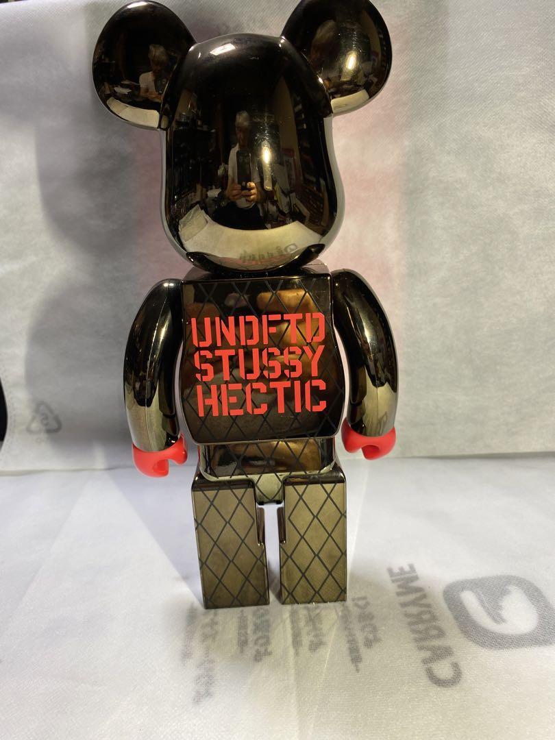 MEDICOM TOY - BE@RBRICK　400%　UNDEFEATED　STUSSY　HECTIC MEDICOM TOY: BE@RBRICK - Stussy x Undefeated x HECTIC 
