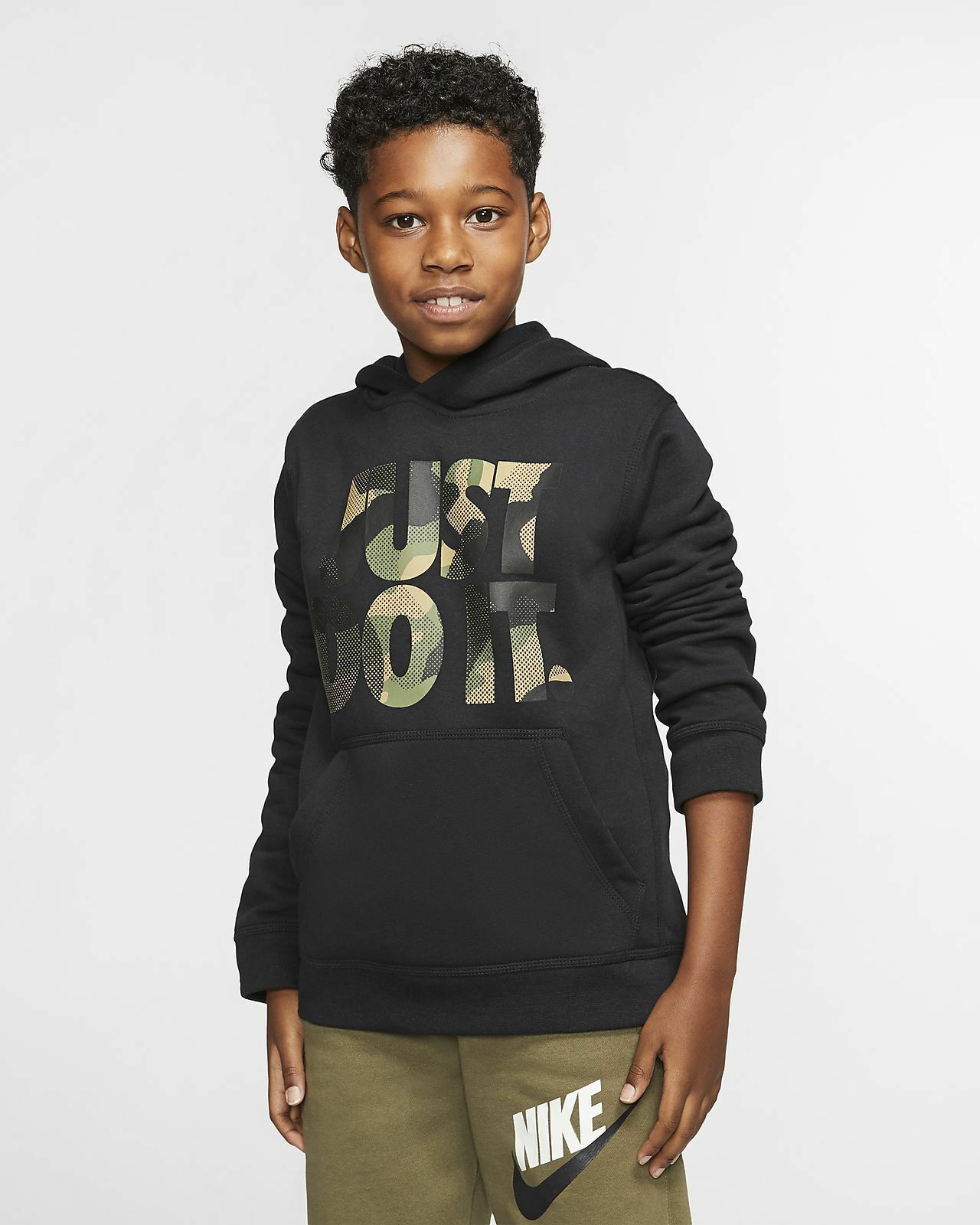 vice versa deugd Het pad Nike Big Kids JUST DO IT Camo Pullover Fleece Hoodie Black size Medium Large | eBay vice versa deugd Het pad Nike Big Kids JUST DO IT Camo Pullover Fleece Hoodie Black size Medium Large | eBay