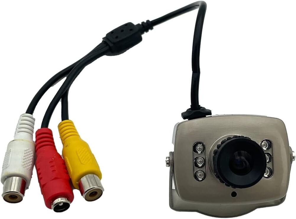 Cámara De Seguridad CCTV Mini Cámara De Seguridad Gran Angular Compacta De Bajo Ruido 1000 Tvl Para Anggrek