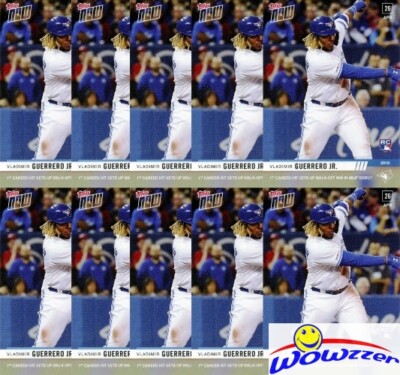 (10) 2019 Topps Now #137 Vladimir Guerrero Jr FIRST PRINTED TOPPS ROOKIES MINT