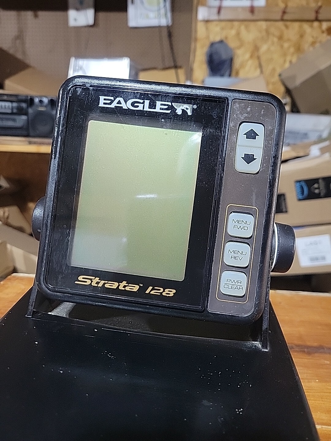 CC2 Eagle Strata 128 Fish Finder Locator +Transducer+ Mount eBay