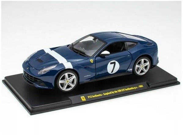 フェラーリ　DeAGOSTINI F12 Berlinetta No.56 青 フェラーリ DeAGOSTINI F12 Berlinetta No.56 青 - メルカリ