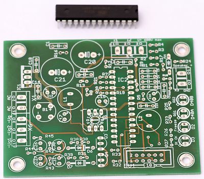 Leiterplatte + Controller für Auto Bias 2Ch f. 6c33, KT88 Röhrenverstärker etc. 