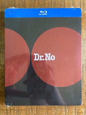 Dr. No [James Bond 007] w. Steelbook (Blu-ray, 1962, Import, Region Free) *NEW*