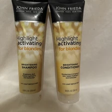 John Frieda Highlight Activating For Blondes Brightening Shampoo & Conditioner