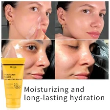 Kojic Acid Turmeric Collagen Night Wrapping Mask, Overnight Mask For Brightening