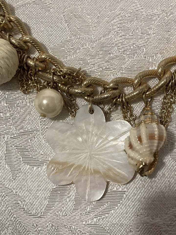 Pulsera Guess Sealife Drapeada Cadena Dije Nueva Foto 4 de 4