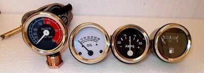 Massey Ferguson 135,TE20,TEA20,TED20,TEF20,TEO20,TO30,TO35,F40, MH50 Gauge Set