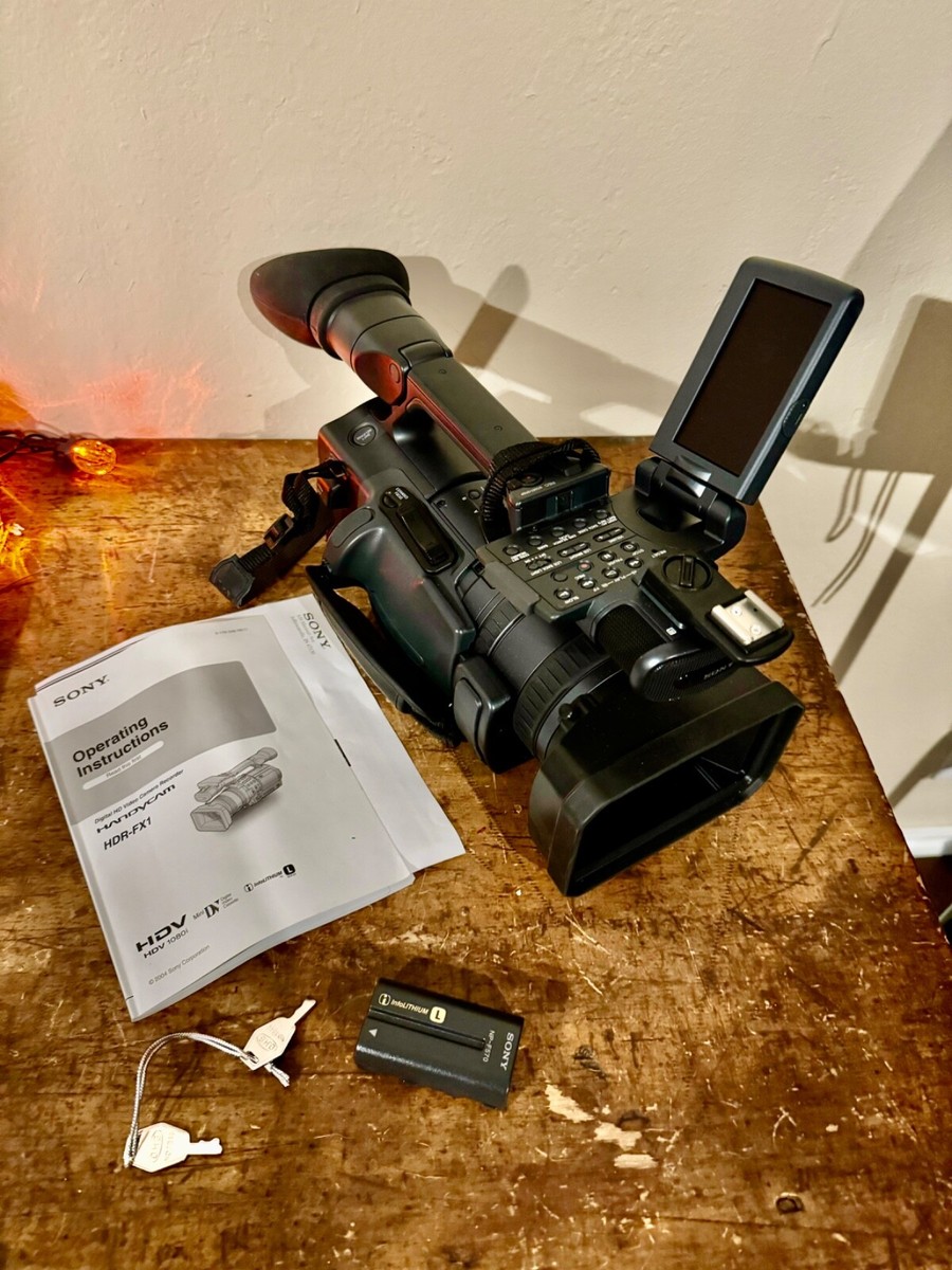 ビデオカメラ　HDV1080i mini dv Sony HDV 1080i/mini DV Camcorder - Cameras - BMI SURPLUS INC