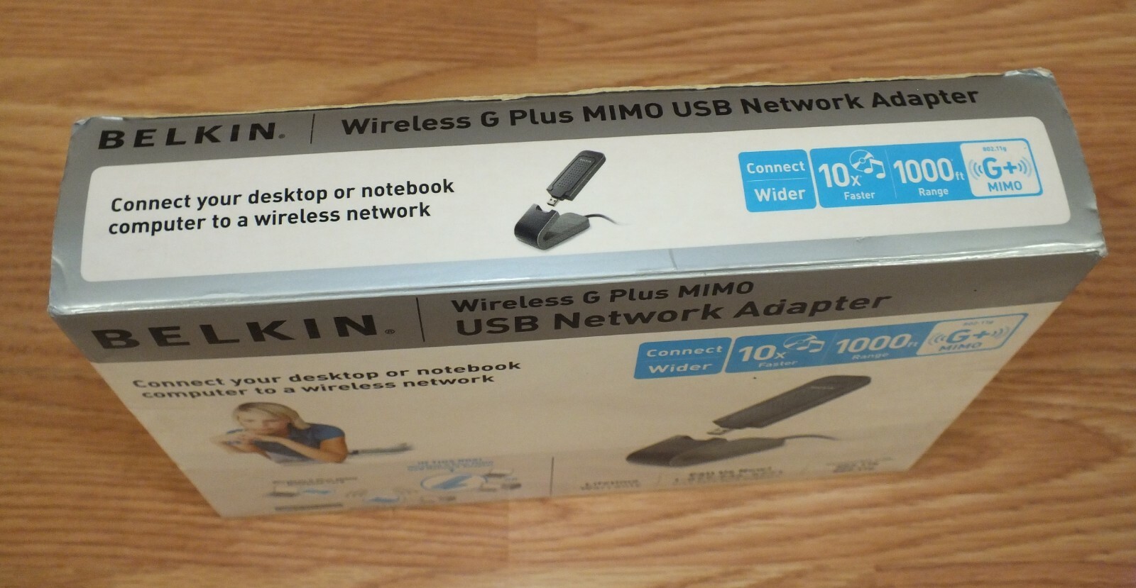 Genuine Belkin (F5D9050) Wireless G Plus Mimo USB Network Adapter