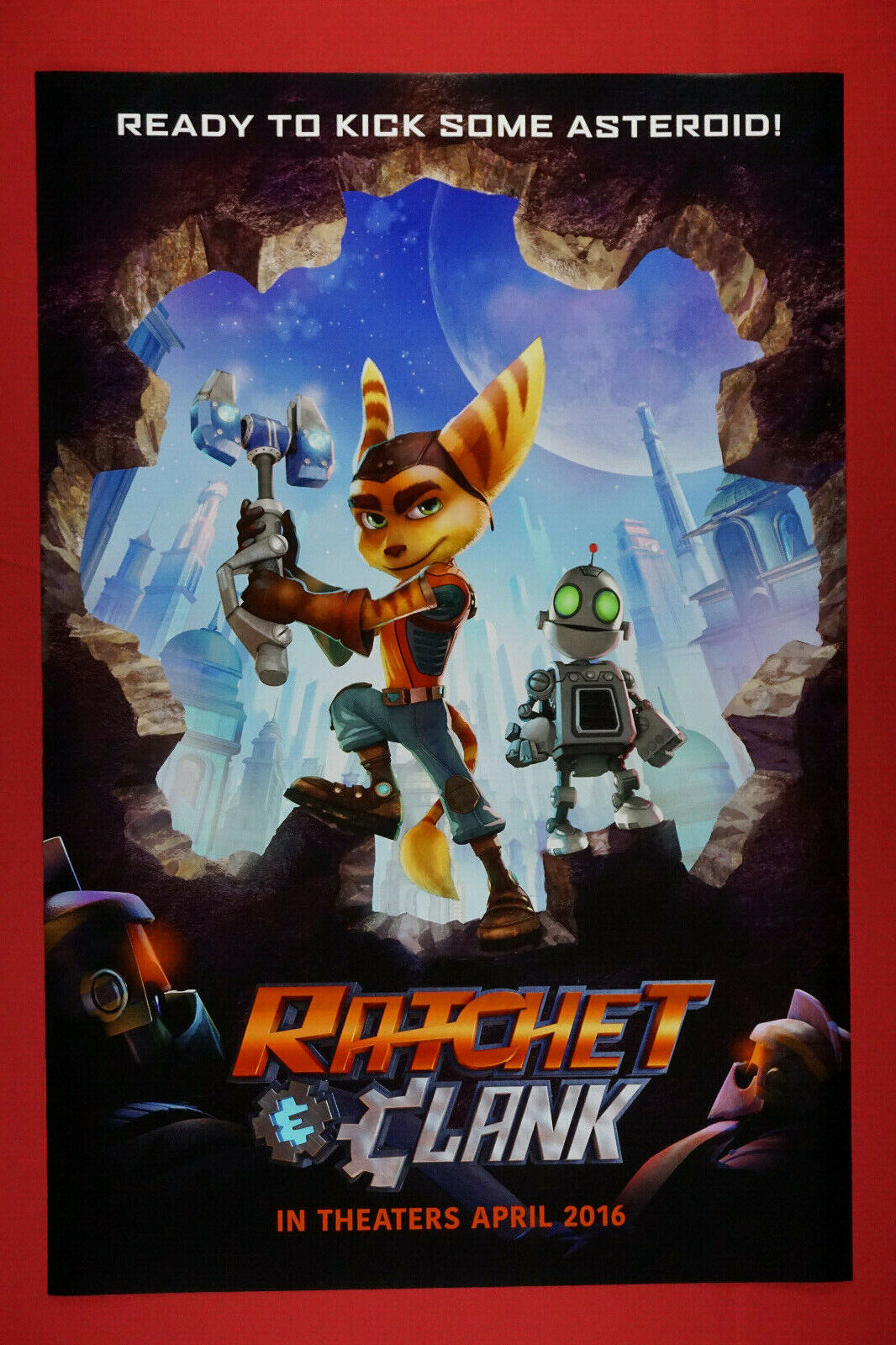 Ratchet and Clank Ready to Kick Some Asteroid Movie Poster 24X36 NEW RATC |  eBay
