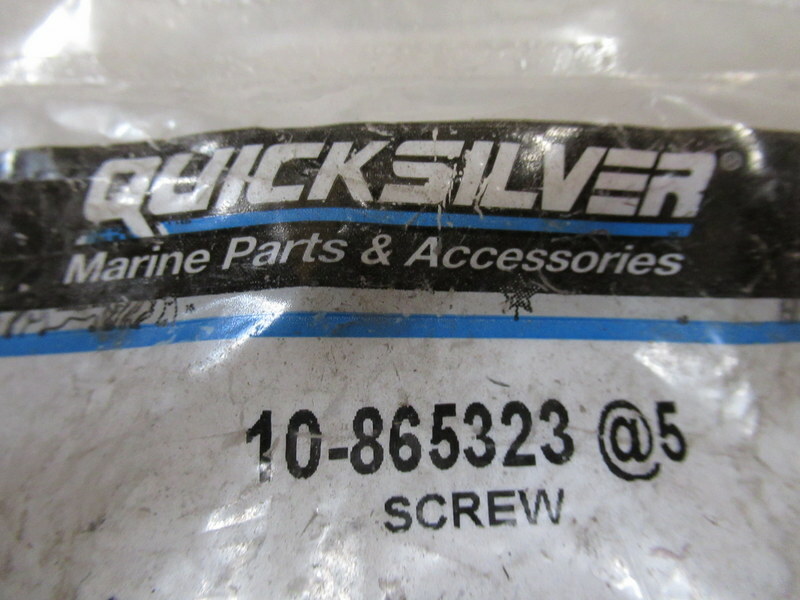 Z18 Genuine Mercury Quicksilver 10-865323 Screw OEM New Factory