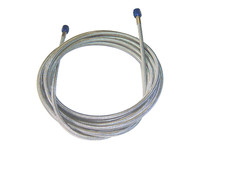 4an 96 Nitrous Oxide Stainless Steel Braided Hose Blue Ends