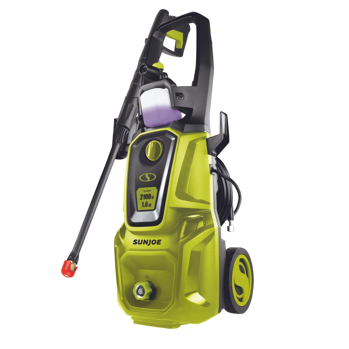 Lave linge lectrique pression Sun Joe SPX2690 SJG 13 amp res 2100 PSI Max