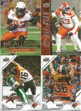 CFL CFLPA ALLSTAR B.C. LIONS 4 CARD LOT  BARGAIN BASEMENT BB24