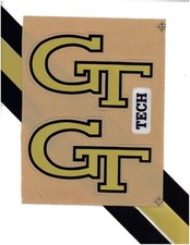 Like Georgia Tech Football Helmet Decals (White Helmet)