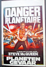 STEVE McQUEEN (ORIGINAL FRENCH MOVIE POSTER) VERY RARE