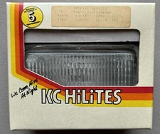 VINTAGE KC HILITES 1709 SPECIAL PURPOSE FLOOD/BACK-UP LIGHT CHROME CLEAR NEW
