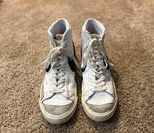 Size 9 - Nike Blazer Mid 77 Vintage White Black 2019