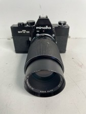 MINOLTA SRT101 VINTAGE 35MM SLR FILM CAMERA  VIVITAR 70-150MM LENS P24029990 