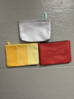 Ipsy Glam Bag Set 3 Piece Collection Makeup Bags Only