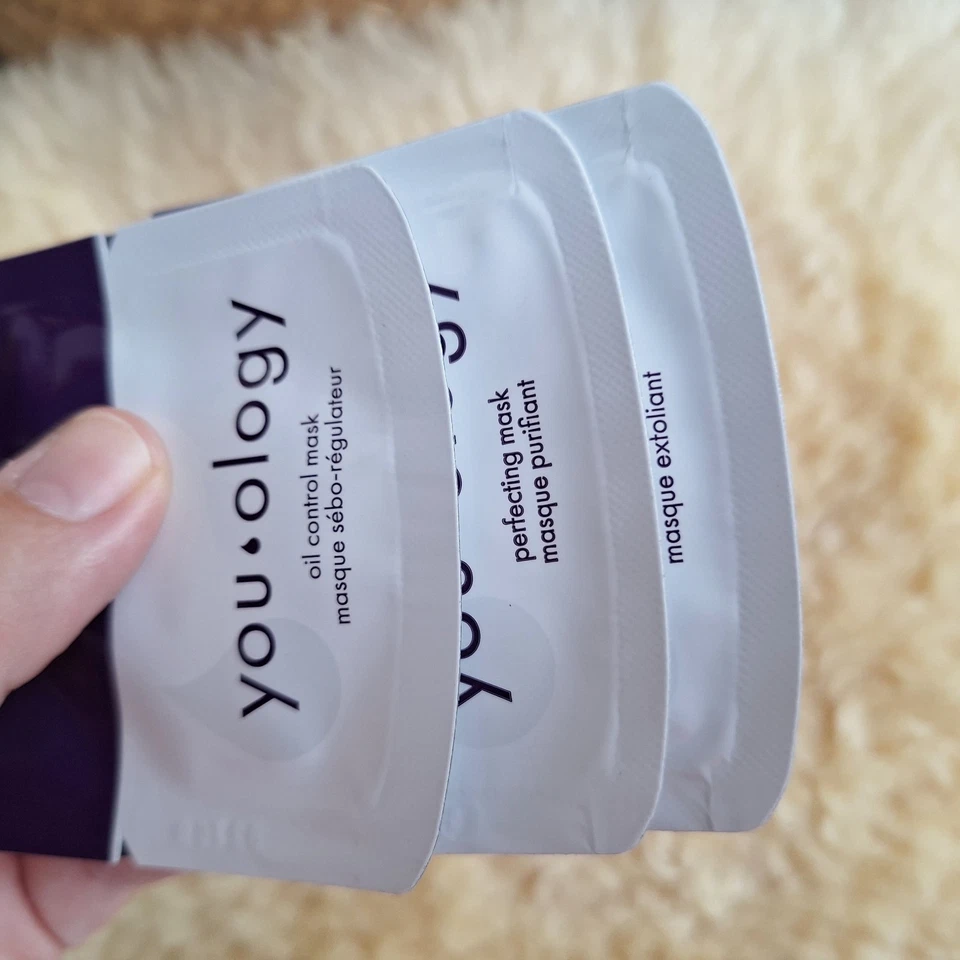 3 New Younique YOU·OLOGY Exfoliating OiL Control Perfecting mask Sample Travel - Image 4 of 4
