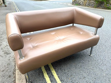 Brown Leather Sofa - 1 Item in Suite
