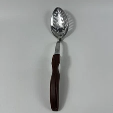 Vintage No. 13 CUTCO Large Slotted Serving Spoon Classic USA (N6)