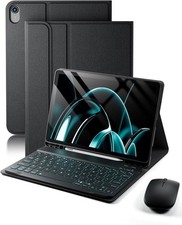 TUNKARMOR iPad 11th Gen A16 2025/2022 10th Gen Case, Magnetic Keyboard  Mouse