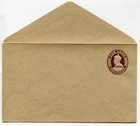 Bahrain 1934 overprinted on India 1a postal stationery envelope H&G B.1a unused