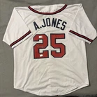 MLB Andruw Jones Atlanta Braves Jersey Signed Wider Side of Sports Authenticated