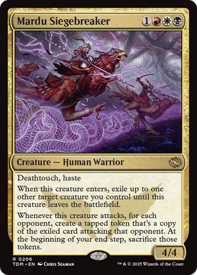 x1 Mardu Siegebreaker TDM Tarkir Dragonstorm MTG 206 RARE M/NM 1x