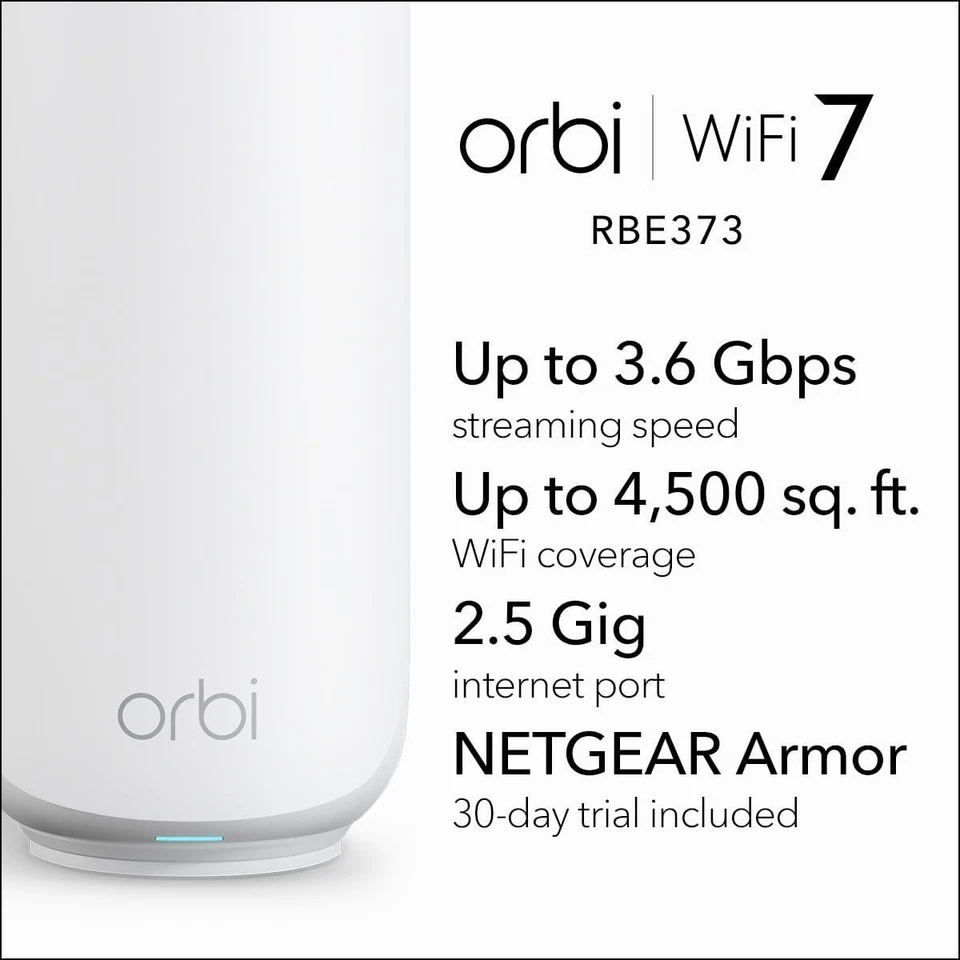 NETGEAR ORBI WIFI 7 MESH SYSTEM (770 SERIES) - Image 2 of 4
