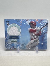 📈🔥2023 Topps Holiday - Relics/Patch-Player Worn Jordan Walker Rookie-Cardinals