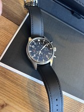 IWC Pilot Watch Chronograph IW377709 43mm Excellent Condition 