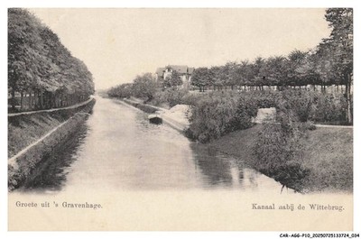 CAR-AGGP10-0468-NETHERLANDS - Size from the GRAVENHAGE - Channel near the white