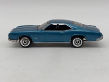 1966 Buick Riviera Diecast Toy Car Blue Tiger