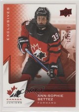 2020 Team Canada Juniors Women's WC Exclusives 124/250 Ann-Sophie Bettez #68 ek6