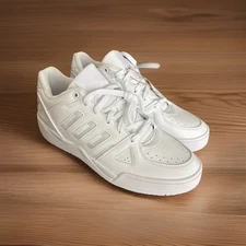 adidas Midcity Low White/White/Grey Size 12.5 Fresh Clean New Basketball Sneaker