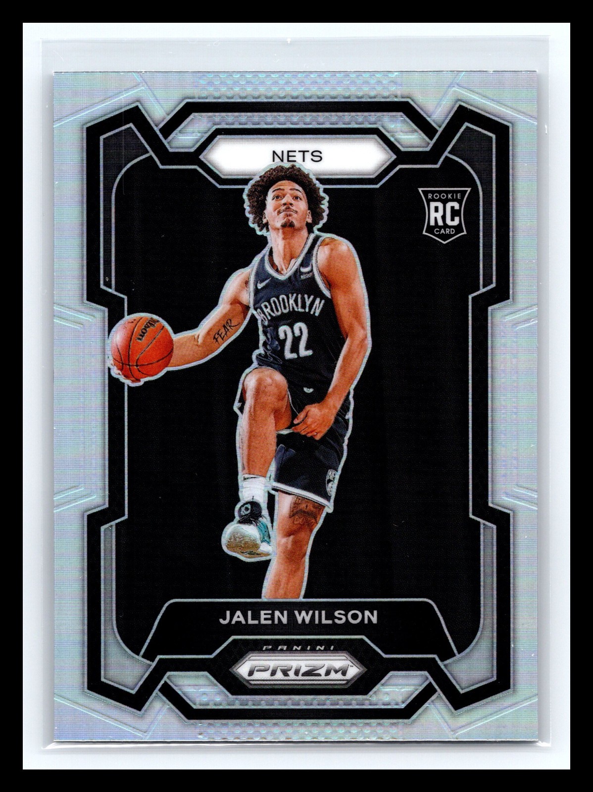2023-24 Panini Prizm - Jalen Wilson #128 Silver Prizm Holo (RC)
