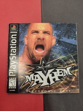 Mayhem PlayStation 1 Game Manual