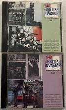 The British Invasion~Volumes 1 & 3- 2-CD&rsquo;s-EX+/EX CD&rsquo;s/NM- Booklets/NM Labels